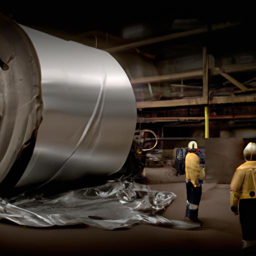Steel coil accident at the Mason Factory